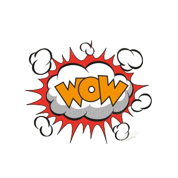 Comic Pow comics explosion cloud dialog cartoon cloud explosion dialog Action Impact Effect Transpar