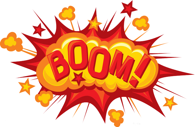 Comic Impact Explosion Drawing Comic Book Comics Yellow Text Logo Fruit Explosion Drawing Comic Book