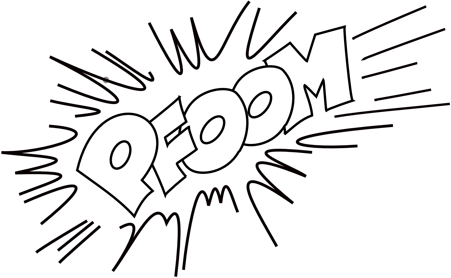 Comic Action Noise Comics Onomatopoeia Sound Boom Explosion Loud Cartoon Sound Effect Burst Transpar