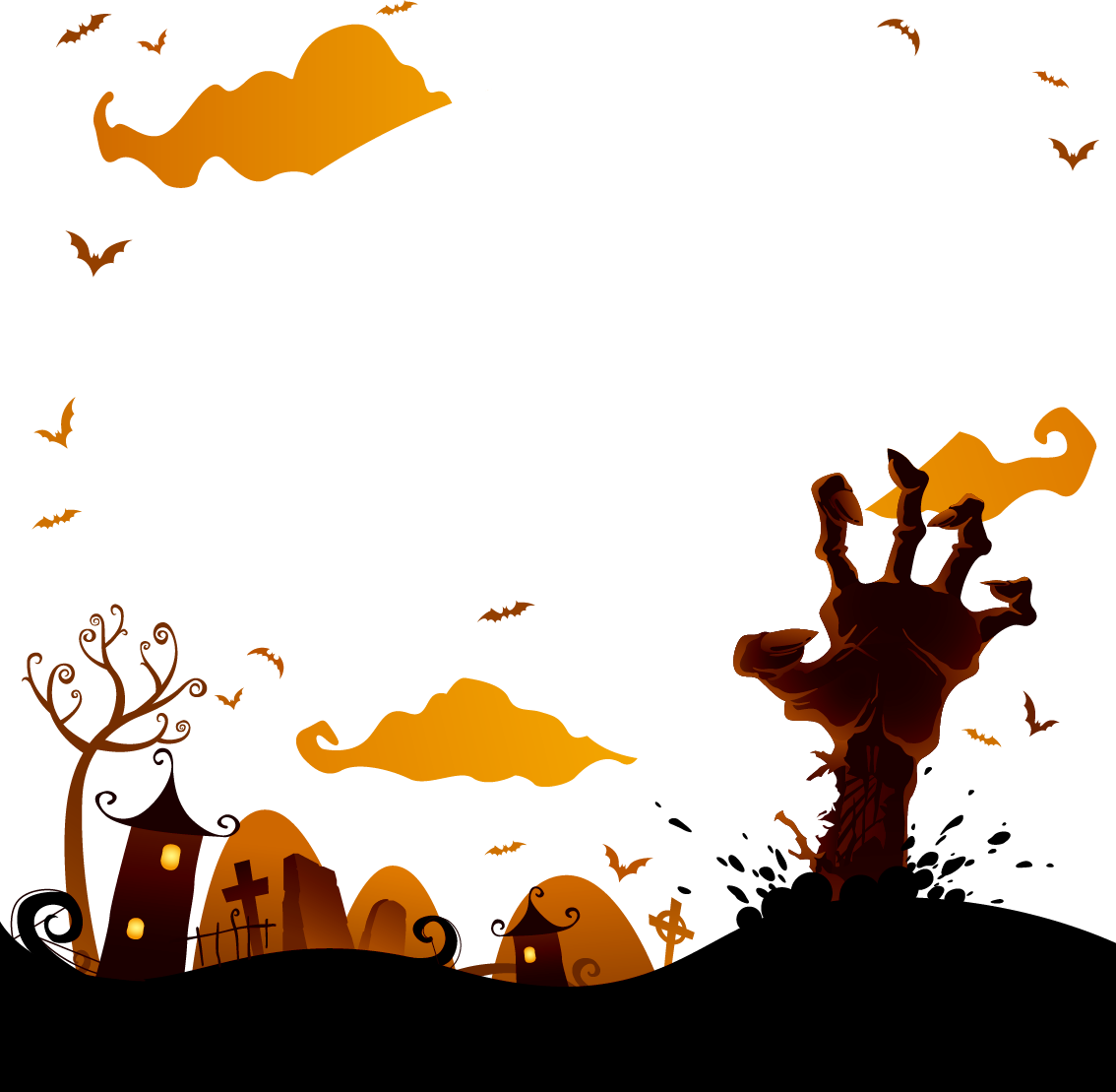 Halloween Adobe Illustrator Halloween Terror happy Halloween text orange Creepy Halloween Graph