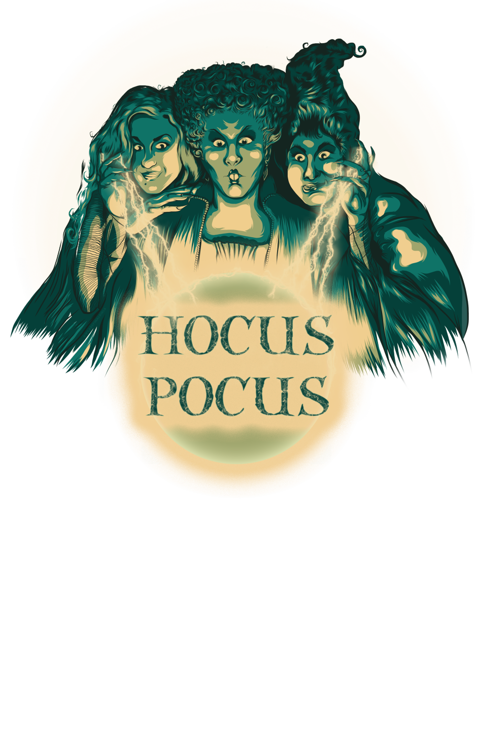 Halloween Cartoon Hocus Pocus Logo Halloween Printing Animal Final Girls Craft Hocus Pocus Logo