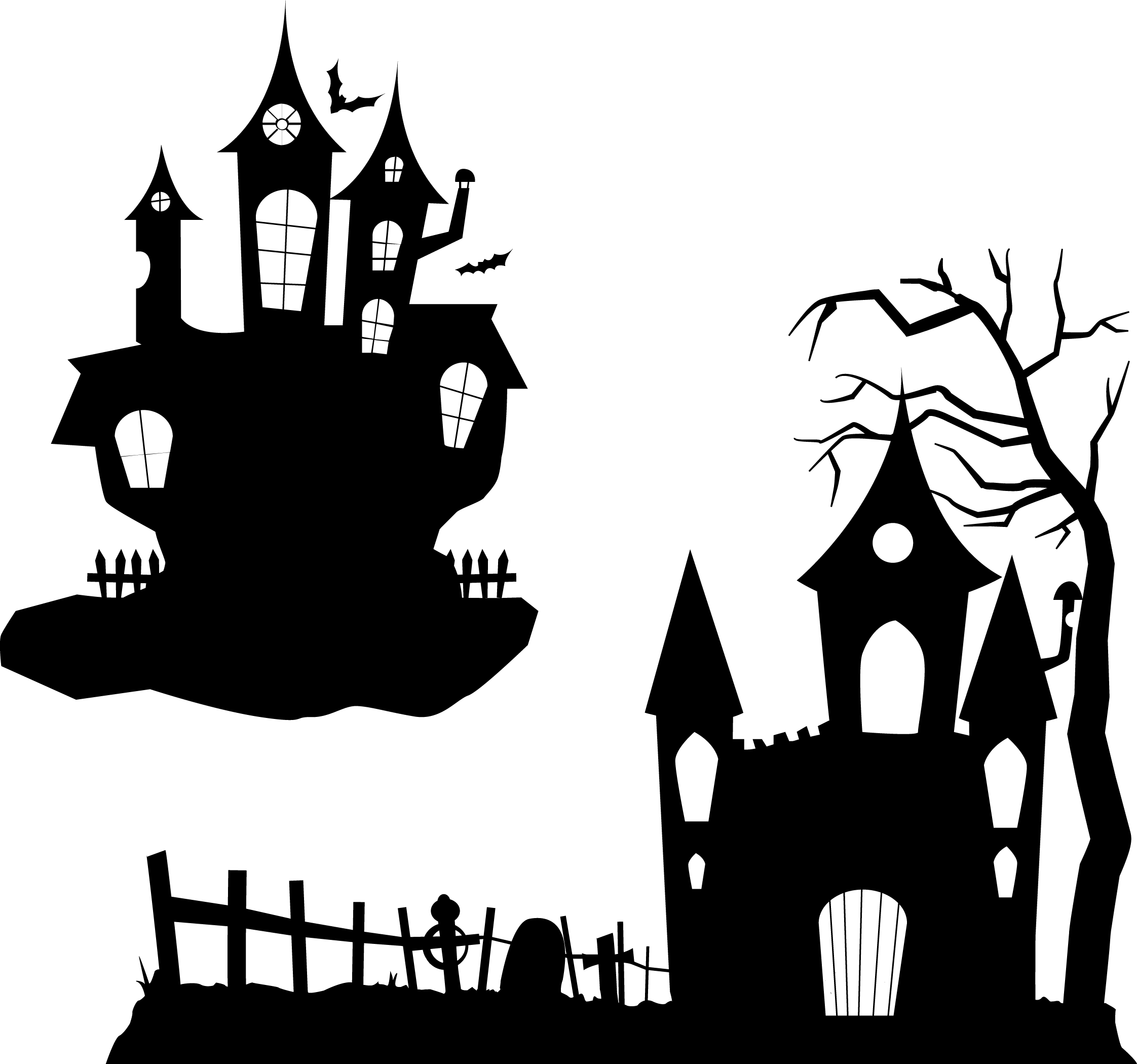 Halloween costume Wedding invitation Ghost Party Halloween Haunted House white happy Halloween