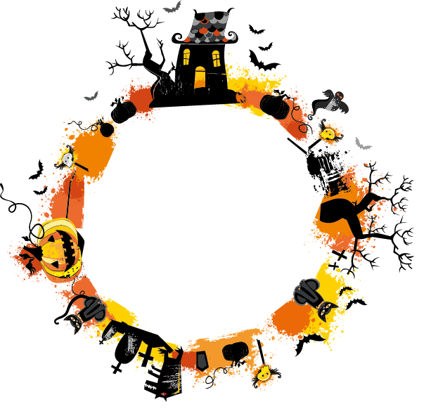 Halloween Euclidean Halloween material happy Halloween festive Elements happy Birthday Vector