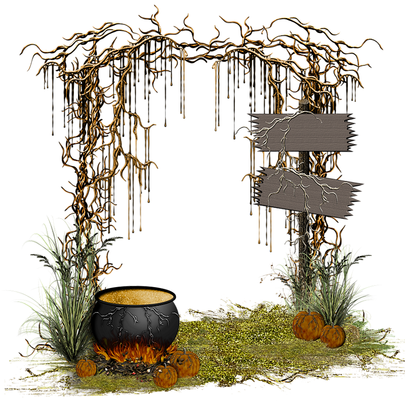 Halloween Frames Holiday halloween night data word name Scary Halloween Decoration Transparent