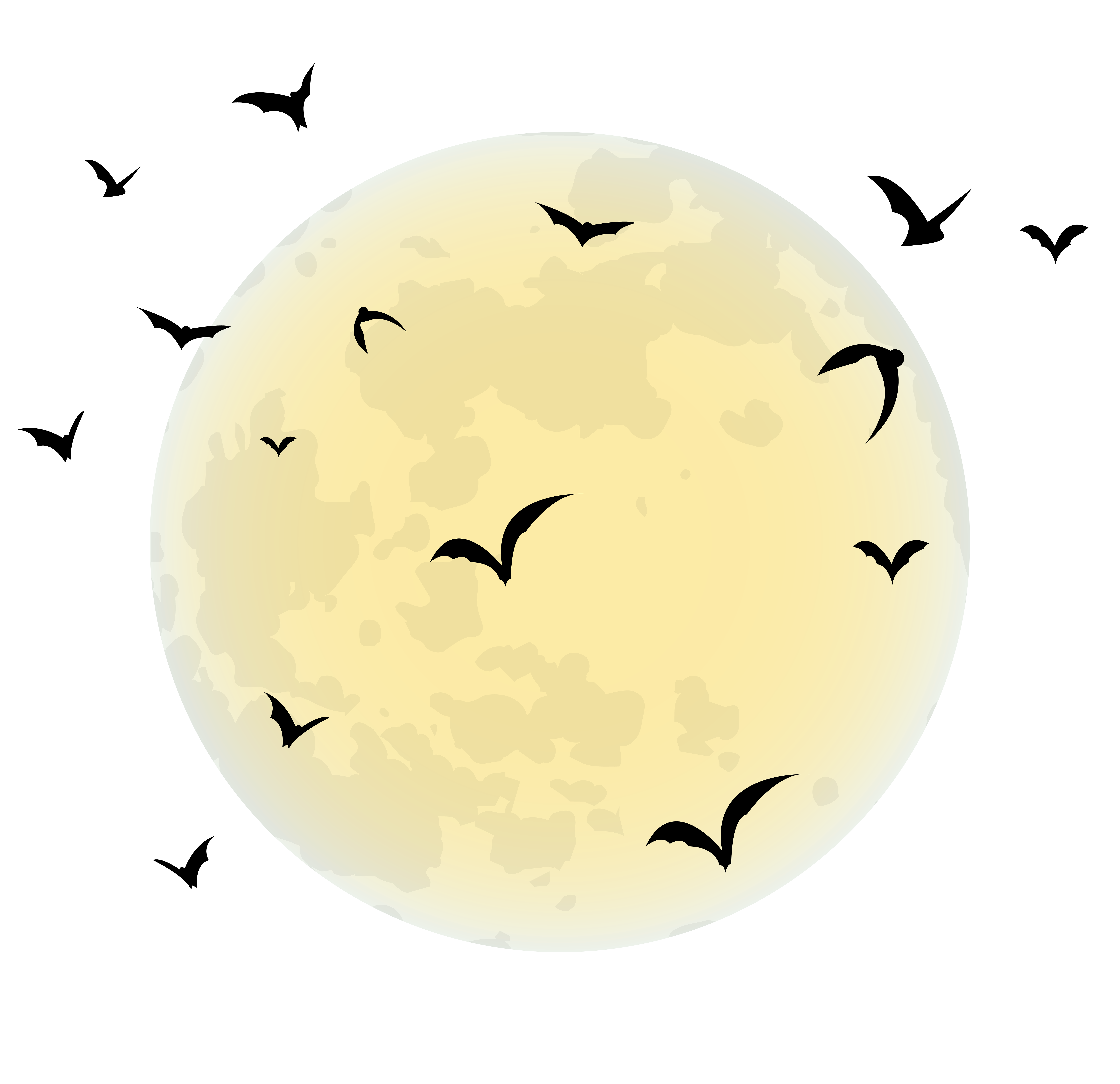 Halloween Full moon moon moon witchcraft haunted House Halloween Celebration Design Transparent