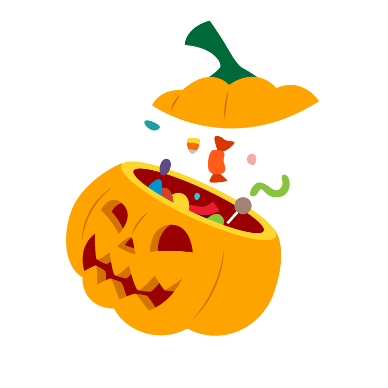 Halloween Game Creative Halloween game happy Halloween food Haunted Halloween Decoration Transp