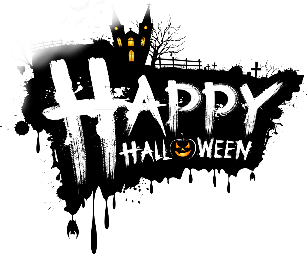 Halloween Holiday Jack-o'-lantern Halloween happy Halloween text logo Halloween Celebration Des
