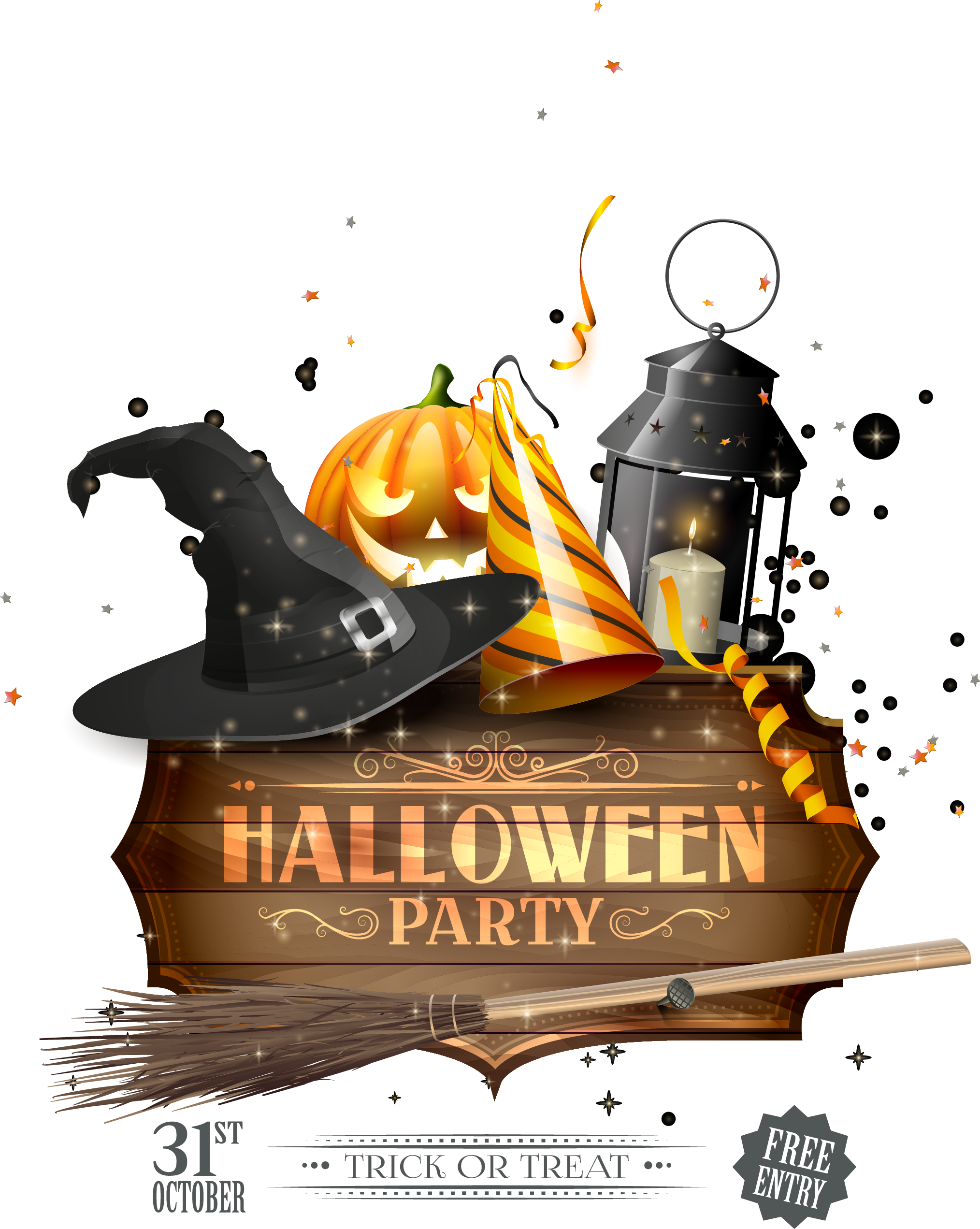 Halloween Party illustration Halloween Party Holiday All Saints' Day Halloween happy Halloween