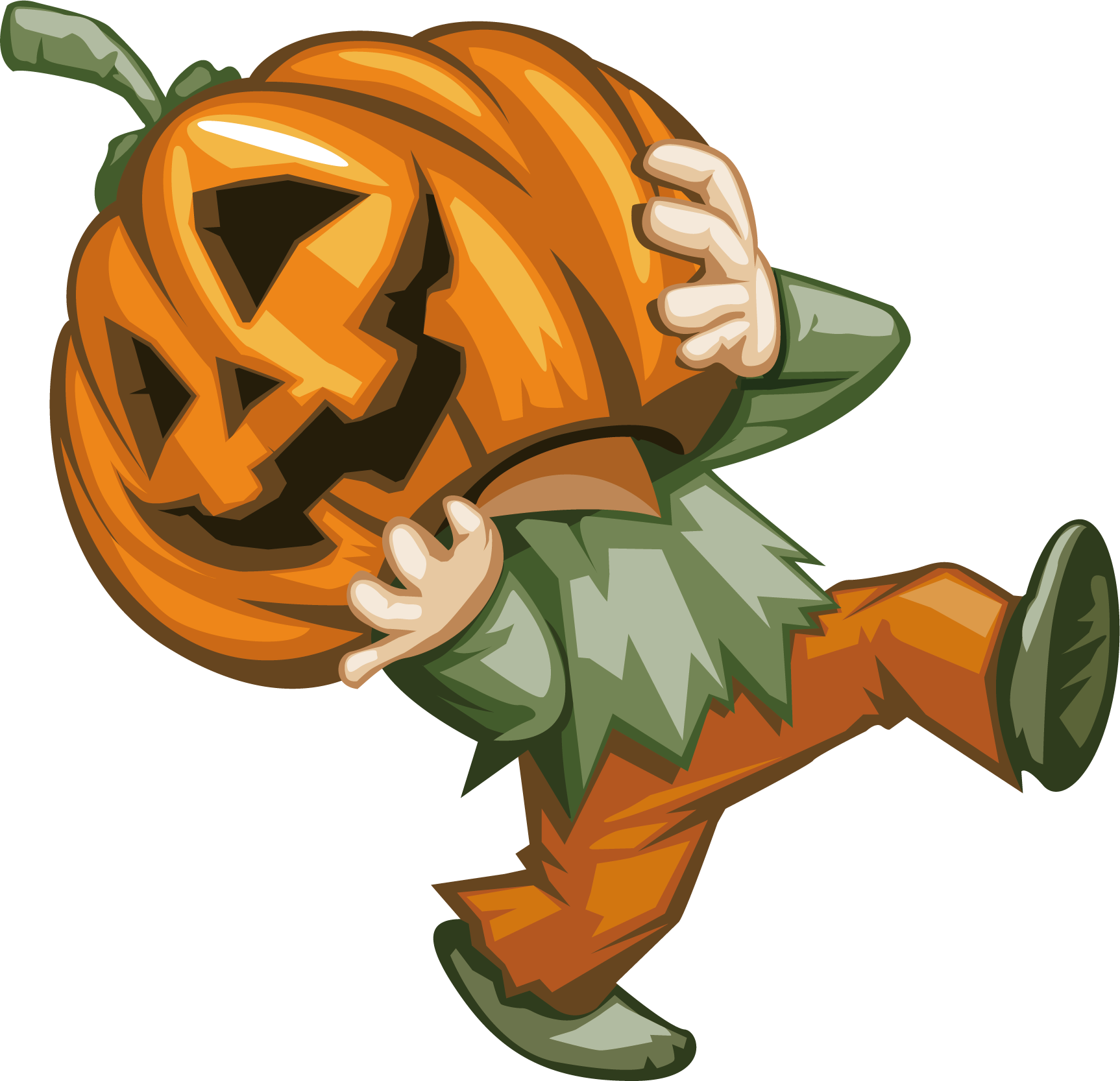 Halloween pumpkin happy Halloween food orange Halloween Decoration Element Transparent PNG for