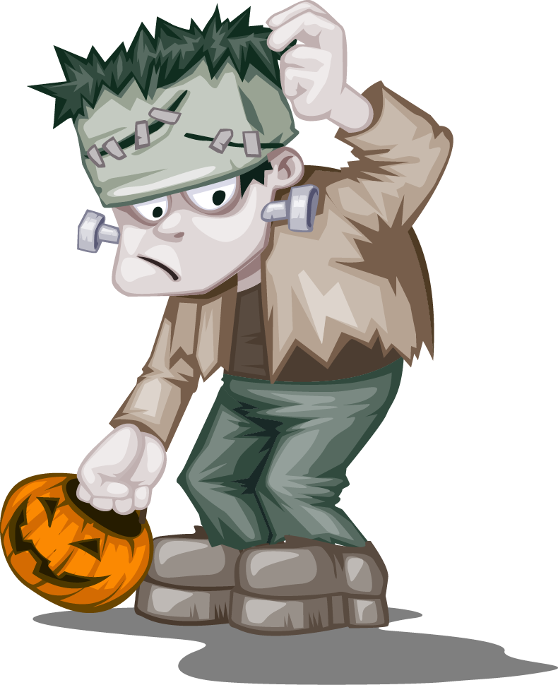 Halloween Spooktacular Cartoon Halloween cartoon characters material cartoon Character holidays