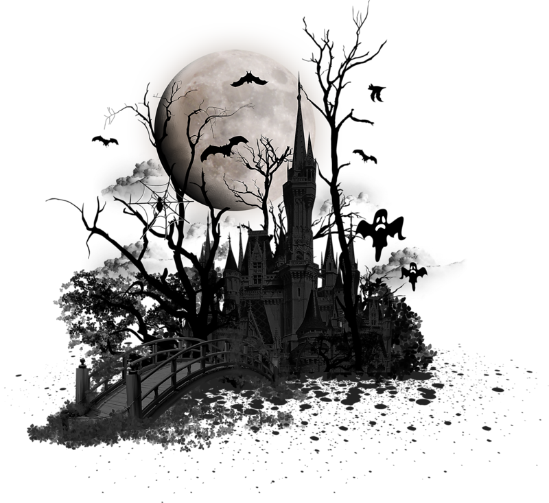 Halloween Tree Branch Halloween Trickortreating Michael Myers Drawing Haunted House Horror Ghos