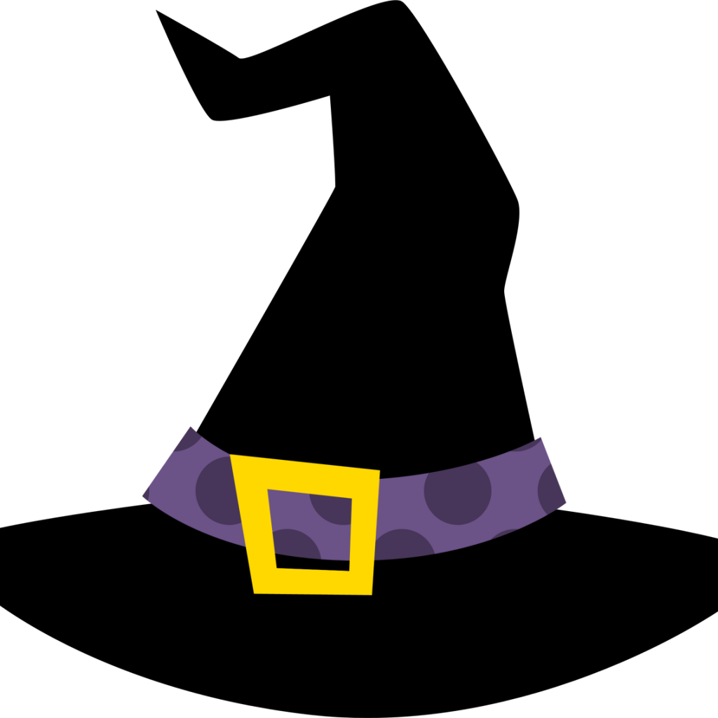 Halloween Witch Hat Witchcraft Pointed Hat Halloween Headgear Hatpin Costume Purple Witch Hat