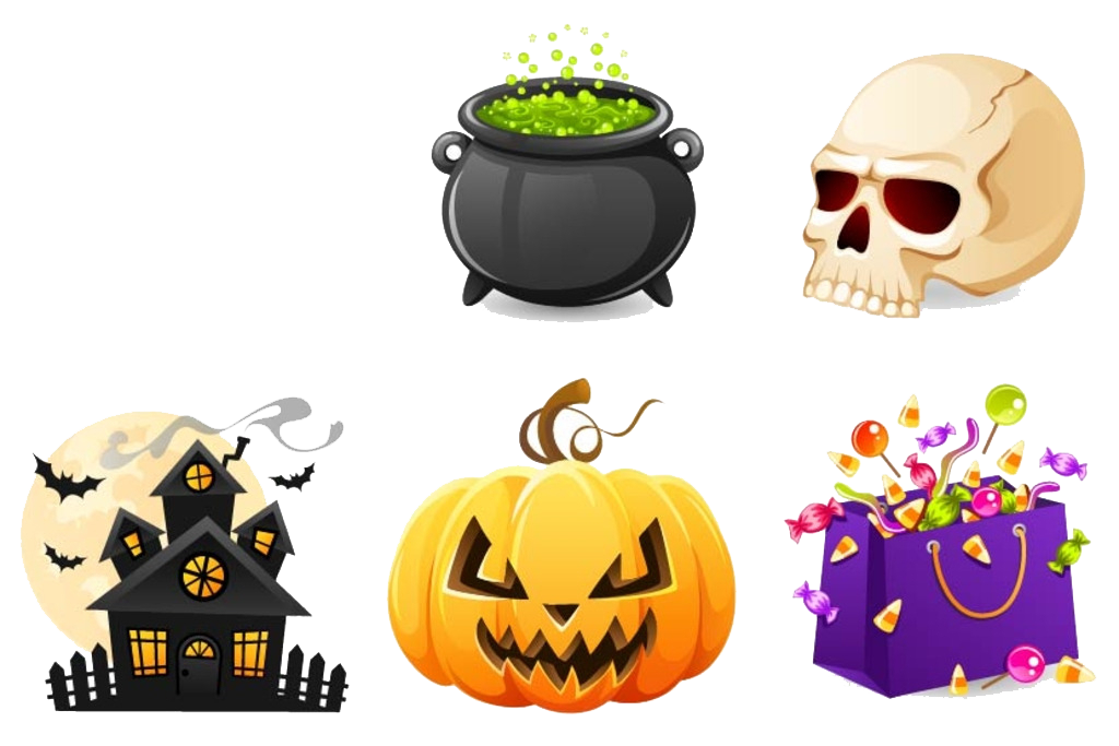Halloween Halloween happy Halloween holidays cartoon Spooky Halloween Design Transparent PNG