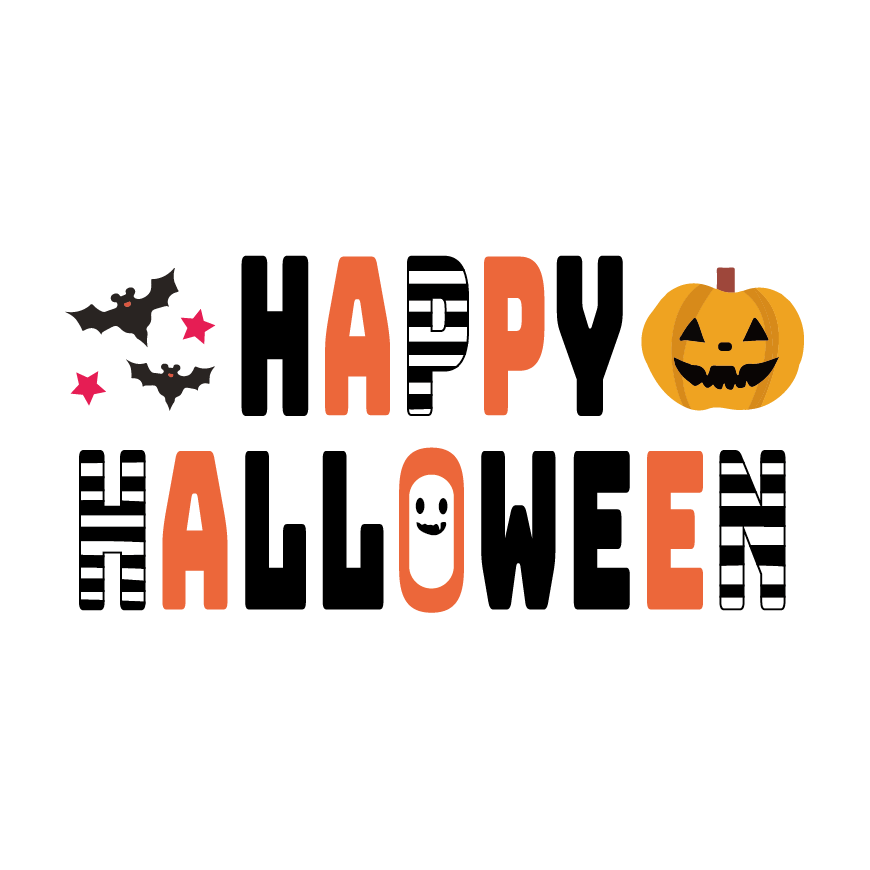 Halloween Happy Halloween Slot text orange logo Spooky Night Halloween Art Transparent PNG for