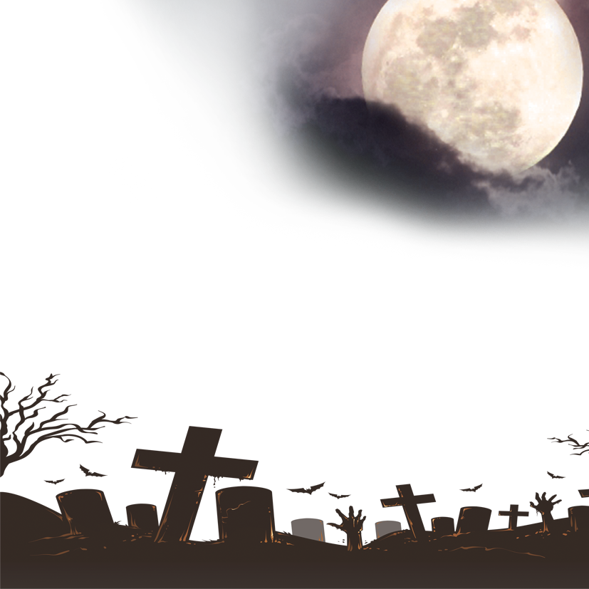 Halloween Horror Nights text festive Elements computer Wallpaper Halloween Decoration Element