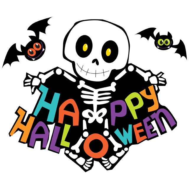 Happy halloween illustration Halloween happy Halloween text logo Haunted Halloween Decoration