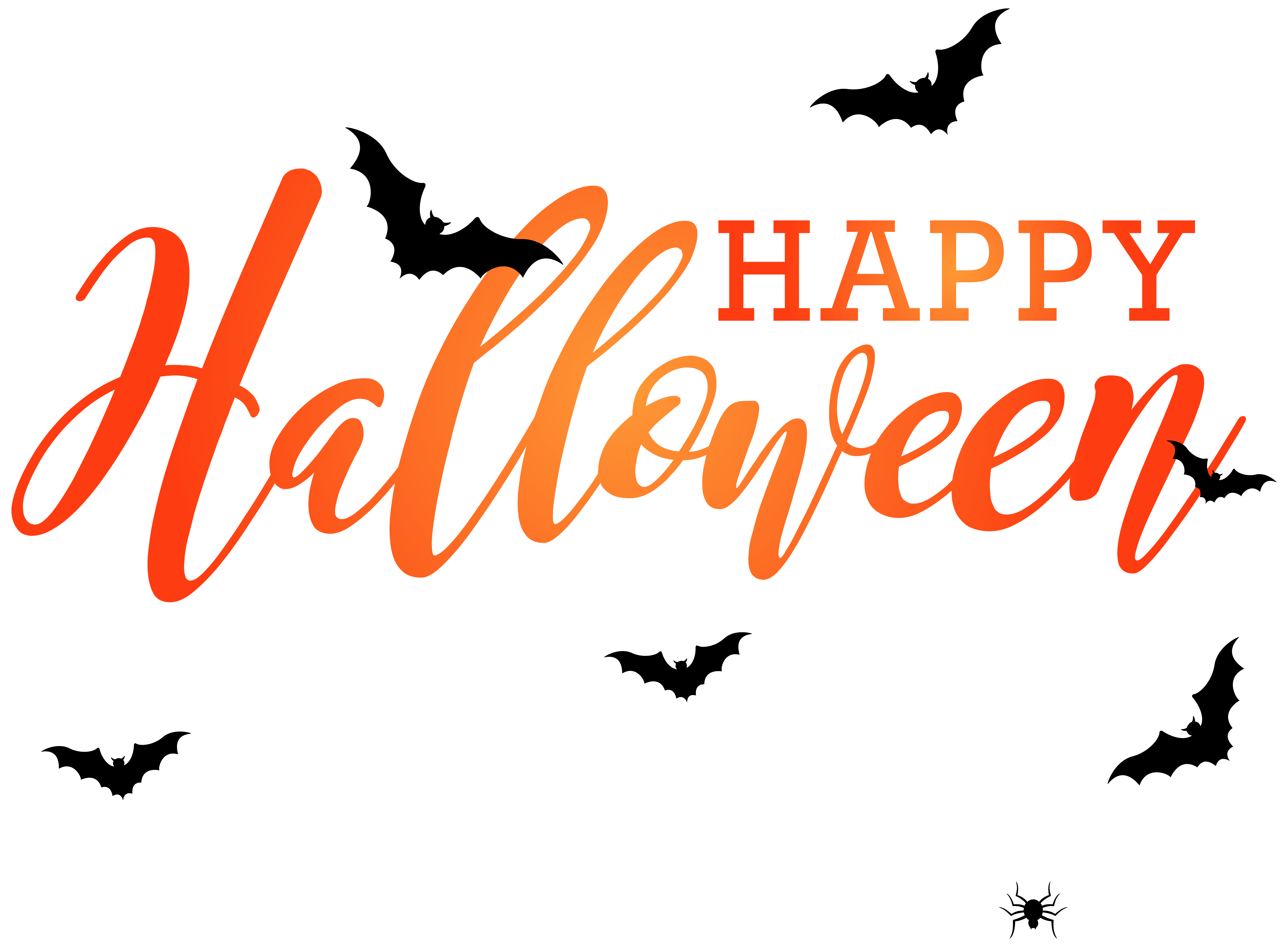 Happy Halloween text Halloween Happy Halloween with Bats happy Halloween text logo Spooky Hallo