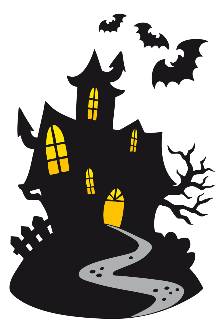 Haunted house Halloween Halloween holidays fictional Character silhouette Spooky Night Hallowee