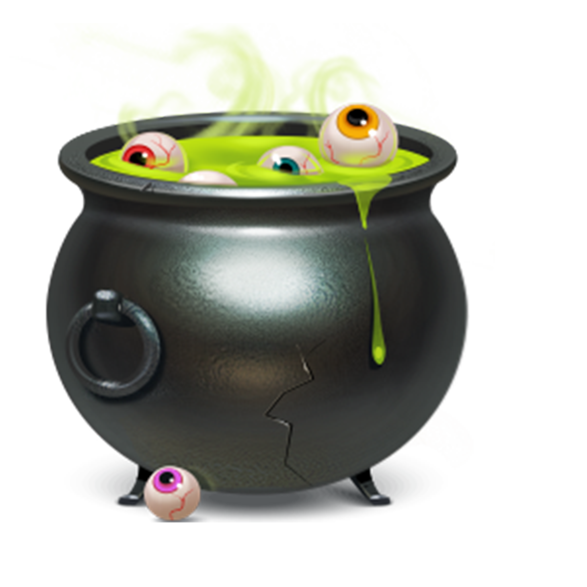 ICO Halloween Cauldron Icon Creative Halloween happy Halloween festive Elements product Scary