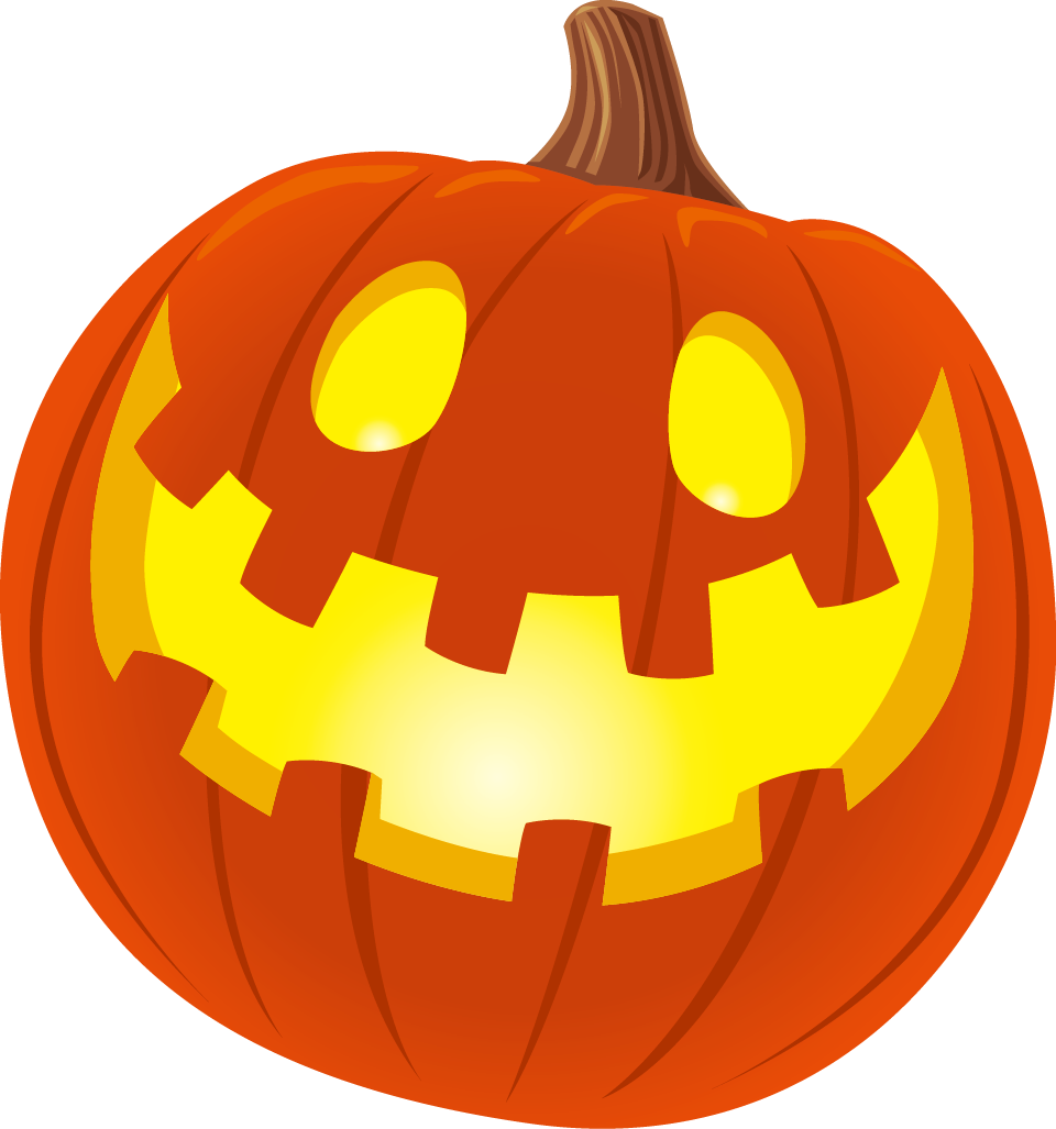 jack-'o-lantern with wizard hat illustration Jack-o'-lantern Halloween Halloween Pumpkin with