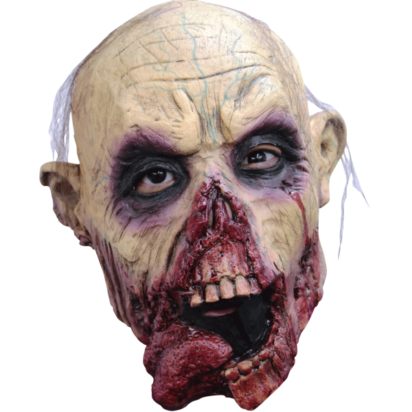 Mask Halloween costume Ghoul Zombie mask child face head Spooky Halloween Design Transparent