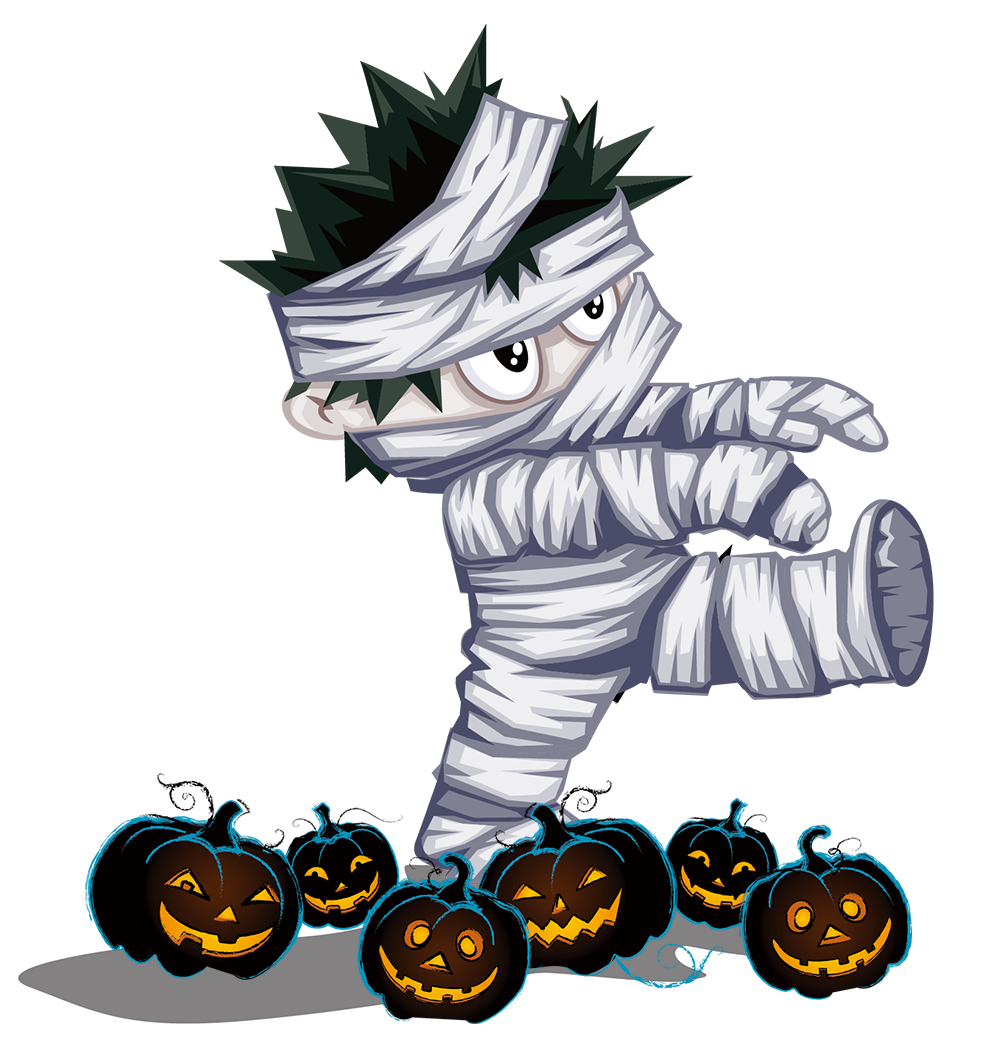 Mummy Halloween zombie happy Halloween mammal animals Halloween Themed Decoration Transparent