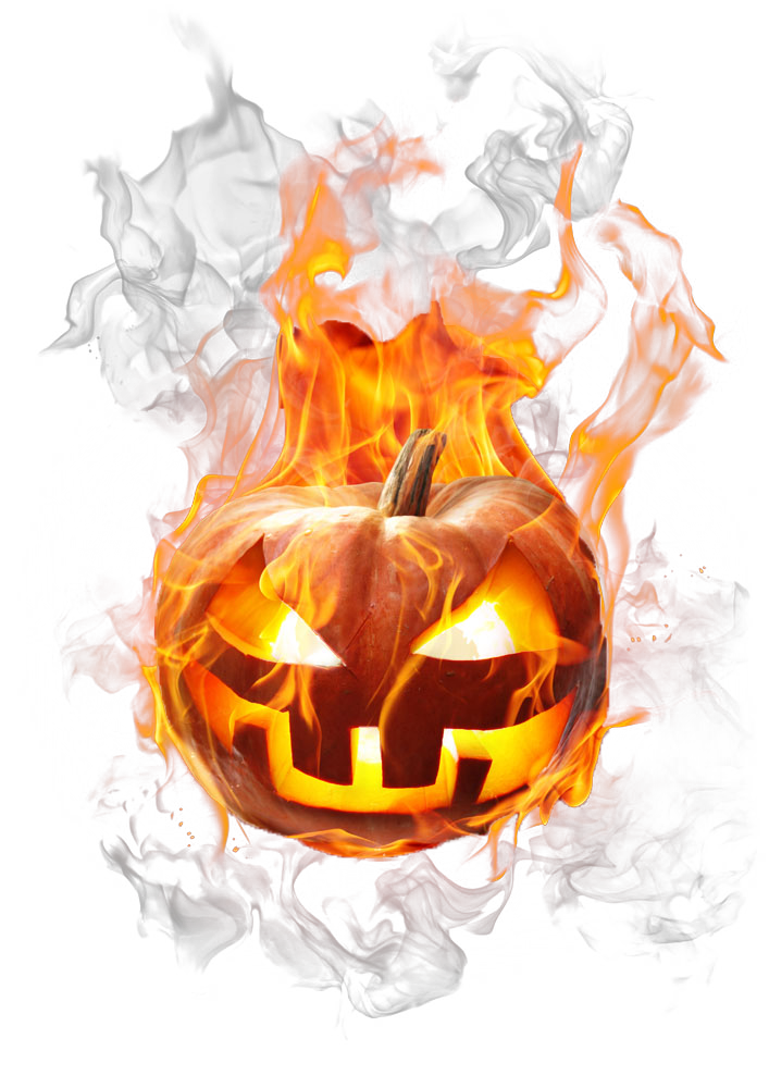 pumpkin burning fire Jack-o'-lantern Halloween Pumpkin Flame Burning pumpkin orange festive Ele