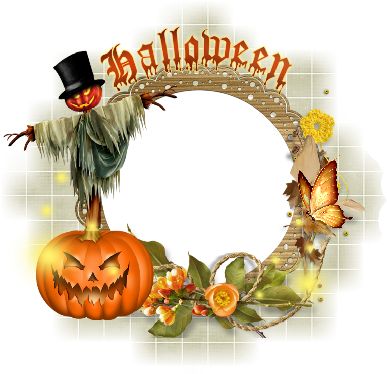Pumpkin Halloween hosting service Halloween frame happy Halloween decor Spooky Halloween Design