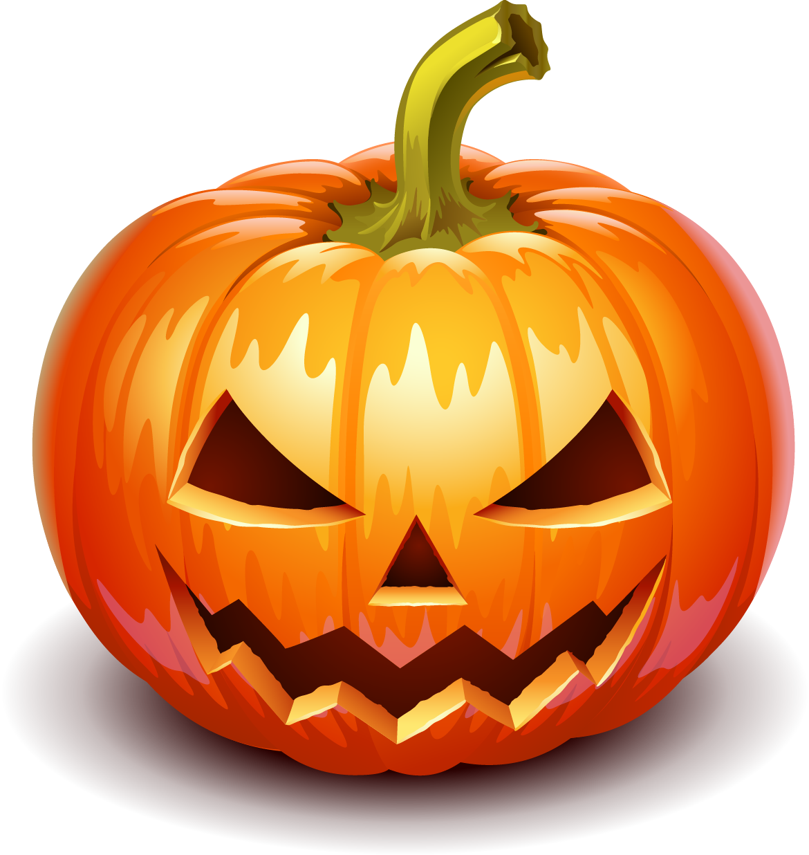 Pumpkin pie Halloween cake Jack-o-lantern Halloween pumpkin head happy Halloween food face Hall