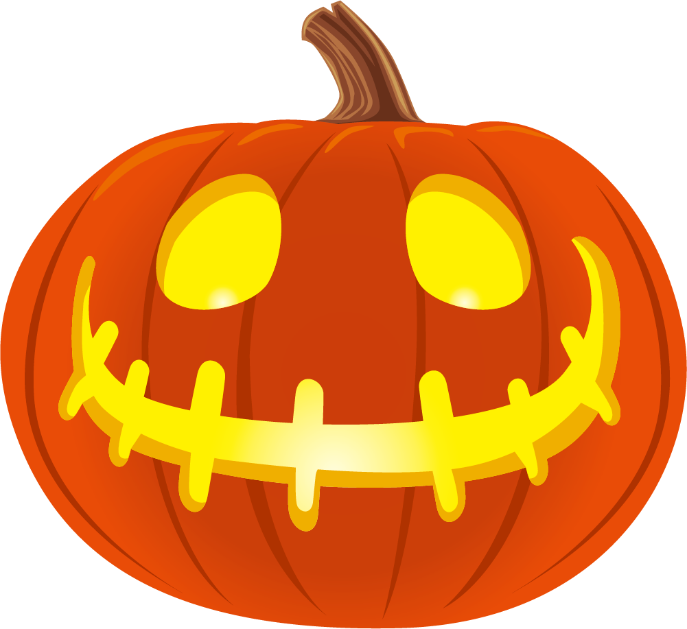Cartoon halloween pumpkin festival pumpkin smiley pumpkin Halloween Horror Graphic Transparent