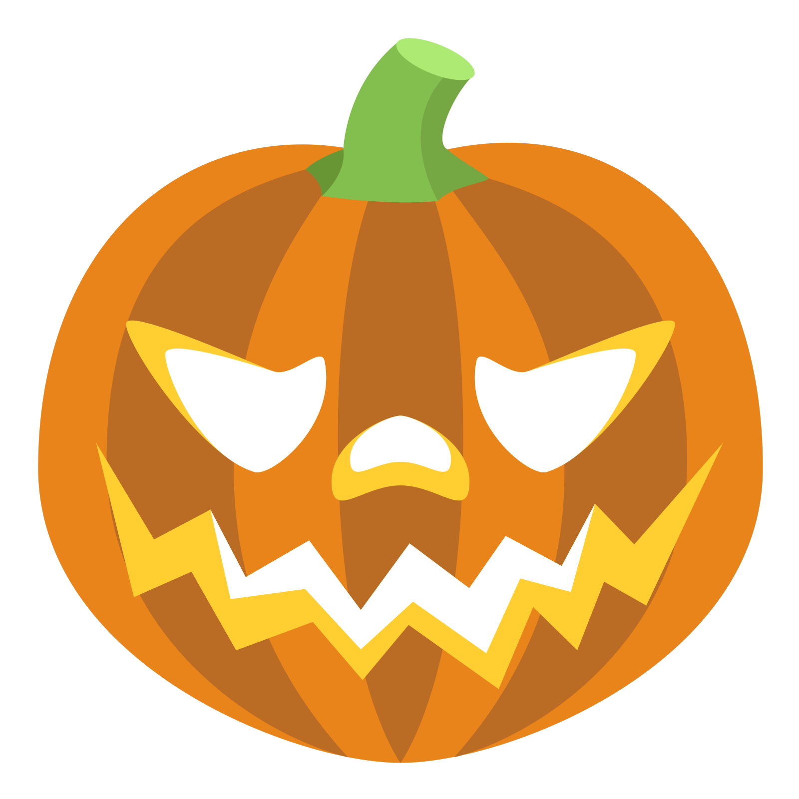 Emoji Pumpkin Jack-o'-lantern Sticker Halloween halloween pumpkin Emoji Jack-o'-lantern Sticker