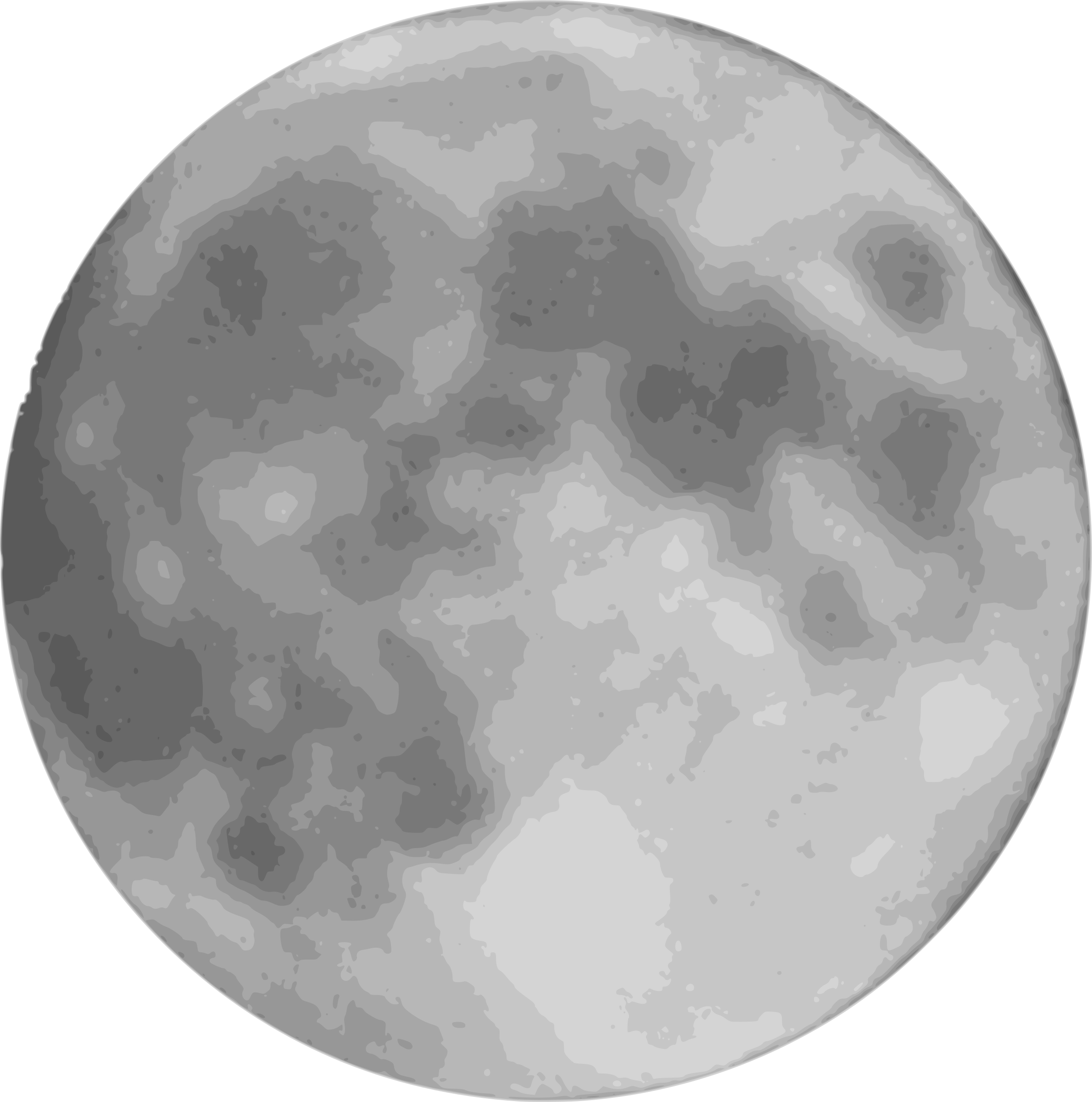 Full moon Halloween Moon monochrome sphere blue Moon Scary Halloween Decoration Transparent PNG