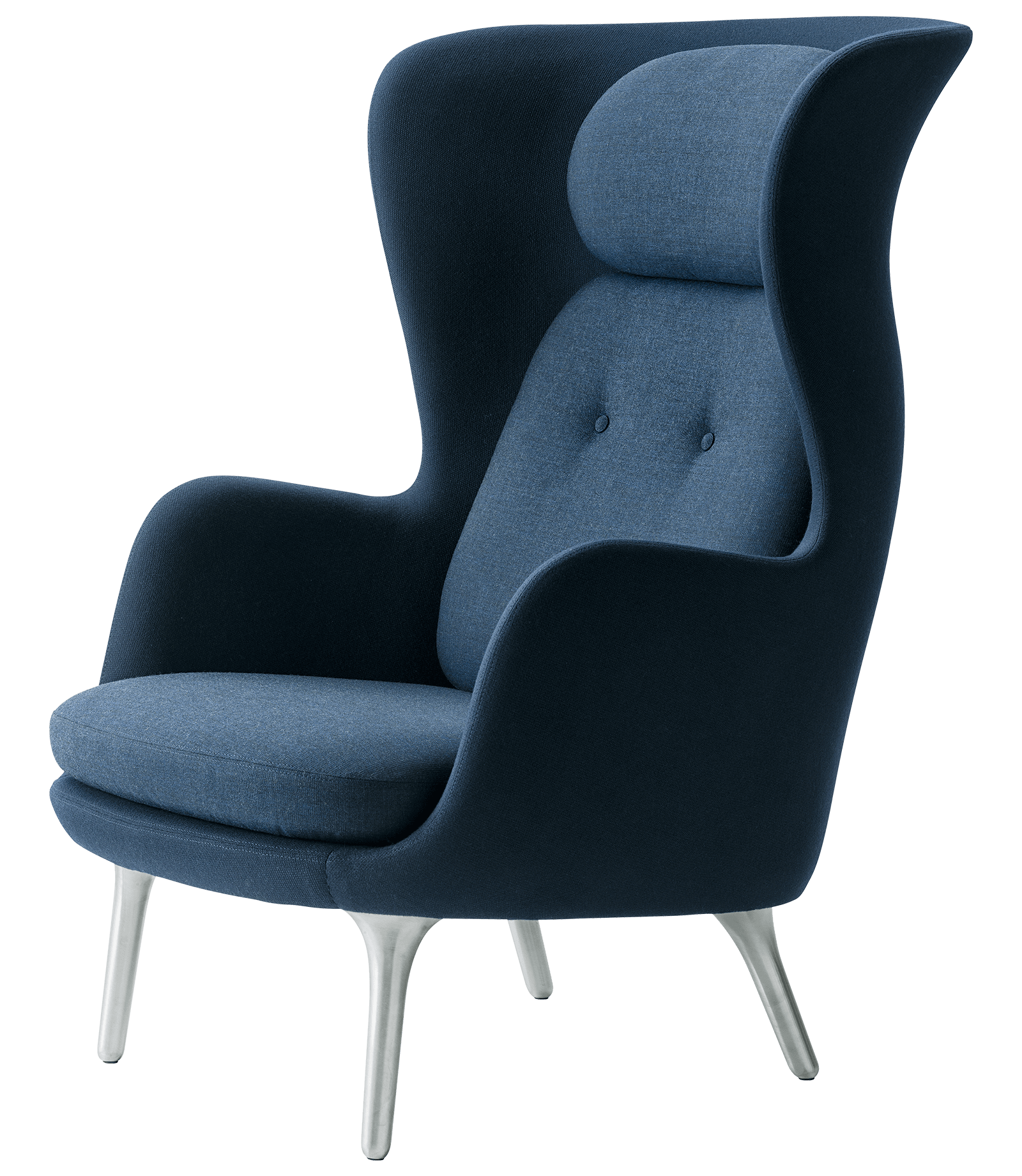 Eames Lounge Chair Fritz Hansen Wing chair Upholstery soft angle furniture textile Transparent PNG f