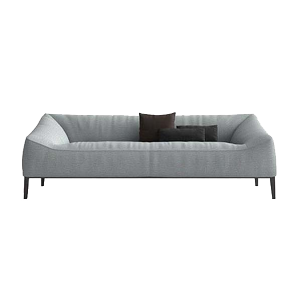 Sofa bed Couch Comfort Grey Grey soft and comfortable sofas angle furniture rectangle Transparent PN