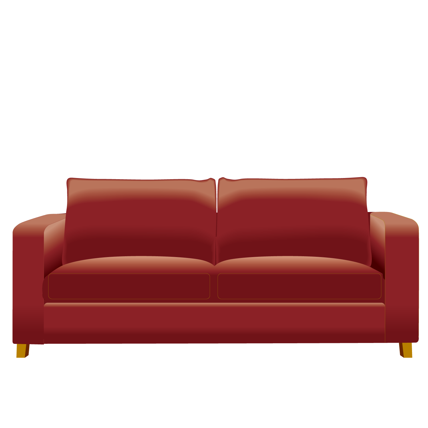 Sofa bed Furniture Couch upscale sofa angle sofa Vector sofa Transparent PNG for Interior Design Use