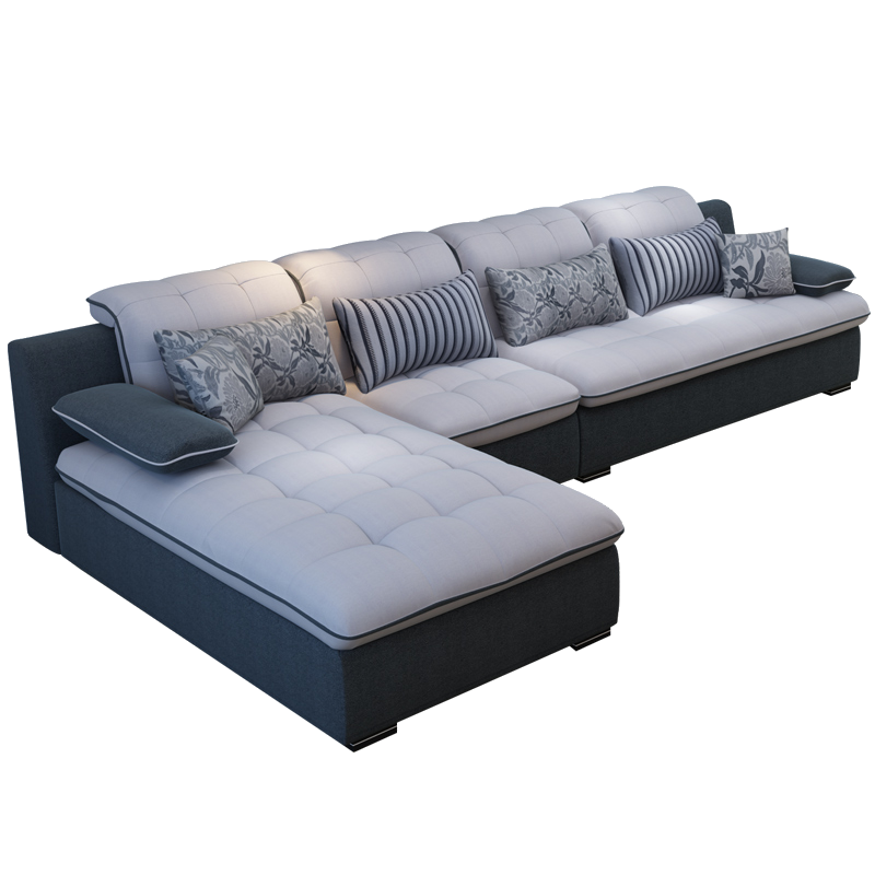 Sofa bed Living room Couch Canapxe9 Furniture Corner sofa small apartment minimalist modern angle le