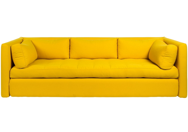 Yellow sofa seat Couch London Borough of Hackney Table Furniture Chair sofa angle mattress orange Tr