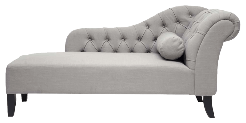 Chaise longue Eames Lounge Chair Parchment Faux Leather (D8568) Living room Chaise Longue angle furn