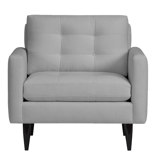 Bedroom Couch Chair Table Gray Armchair angle furniture room Transparent PNG for Interior Design Use