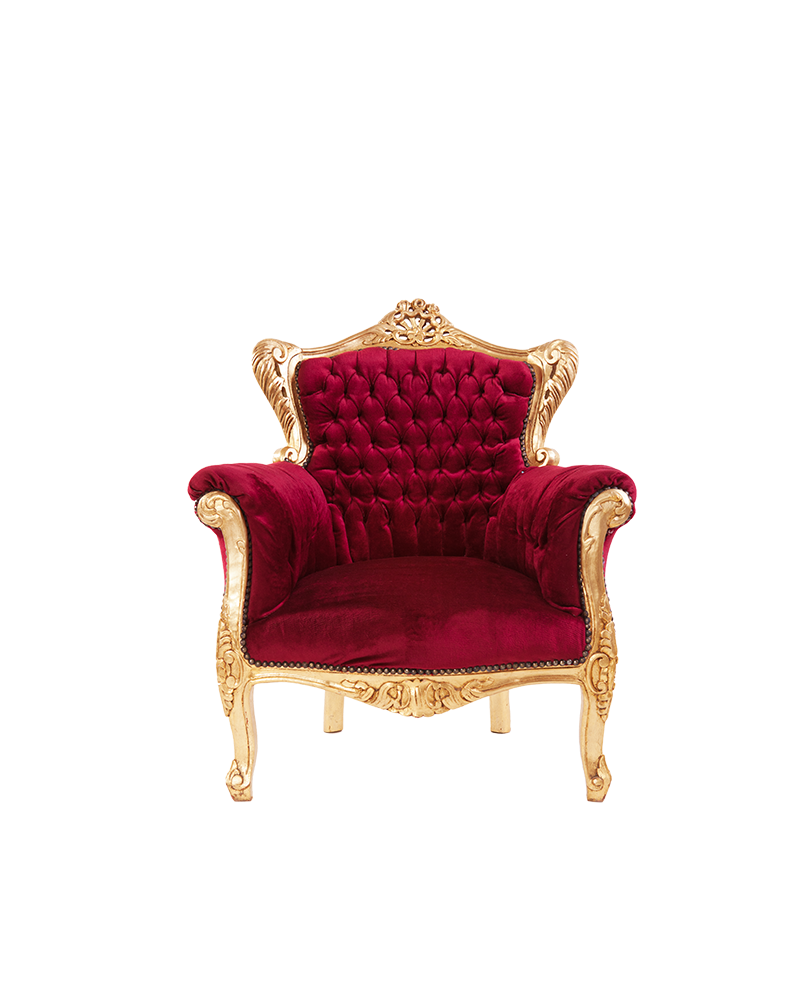 Club chair Couch Throne Wall decal sofa furniture room sofa Transparent PNG for Interior Design Use