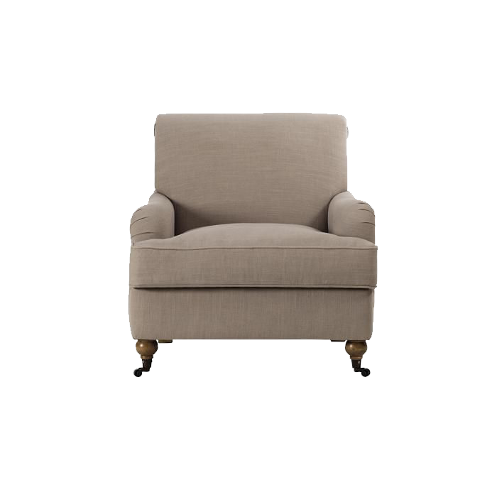 Club chair Living room Upholstery Linen Postmodern Armchair angle furniture sofa Transparent PNG for