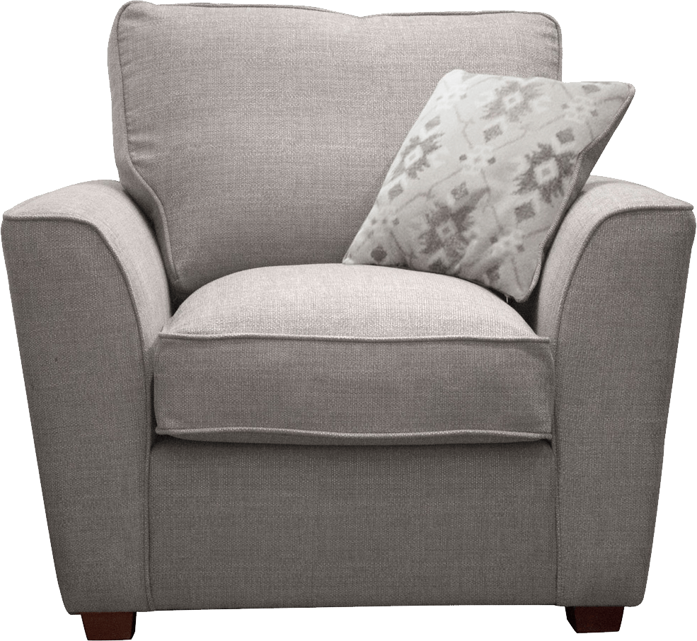 Couch Chair Furniture Sofa bed Textile Armchair angle fashion grey Transparent PNG for Interior Desi