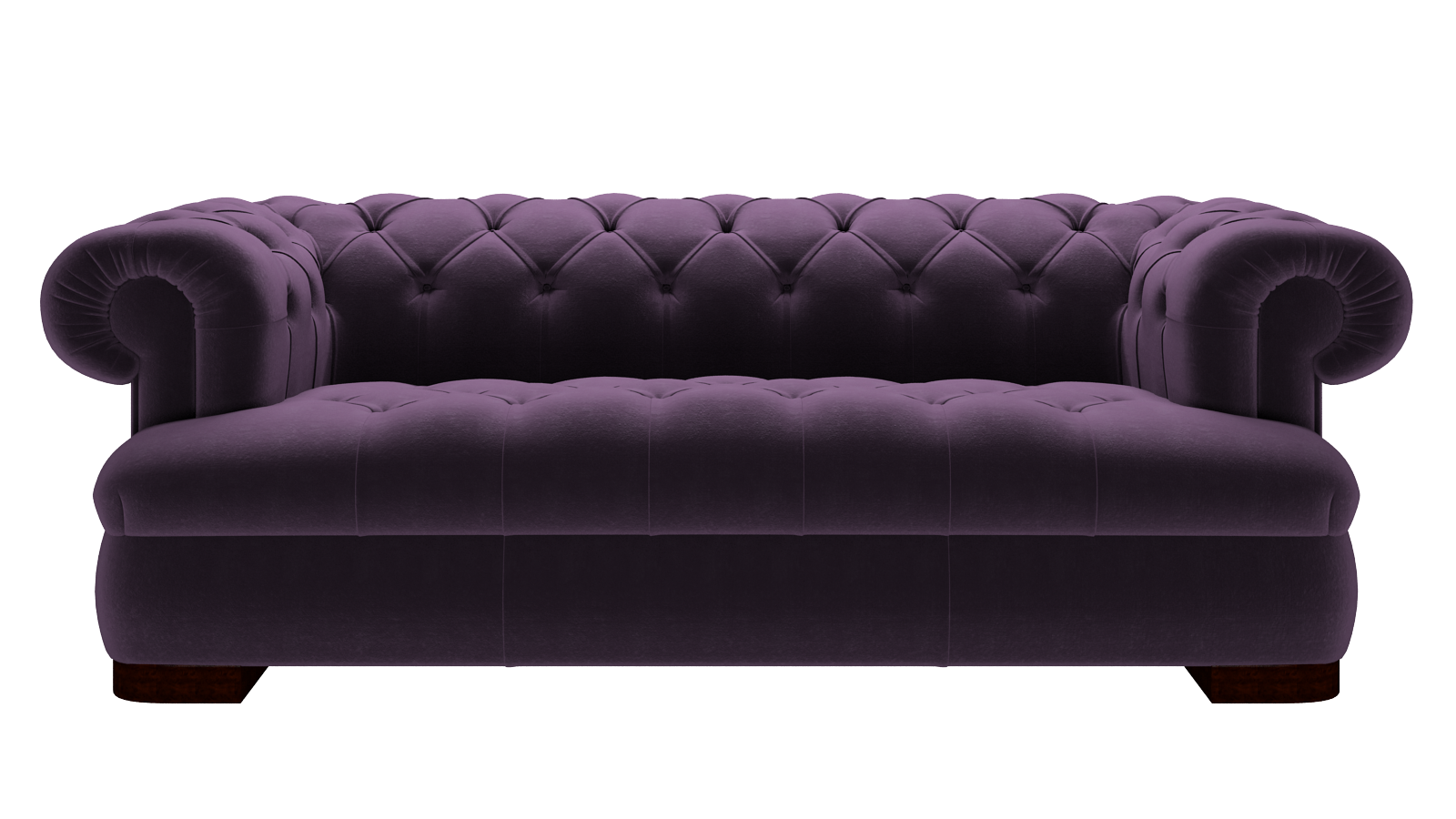 Couch Furniture Sofa bed Davenport Velvet Sofa chair purple angle furniture Transparent PNG for Inte