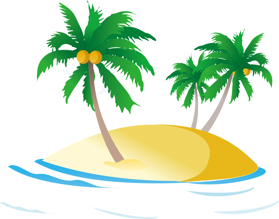 Free  Palm Tree Beach  Free Stock Sea Transparent PNG | Pngstation