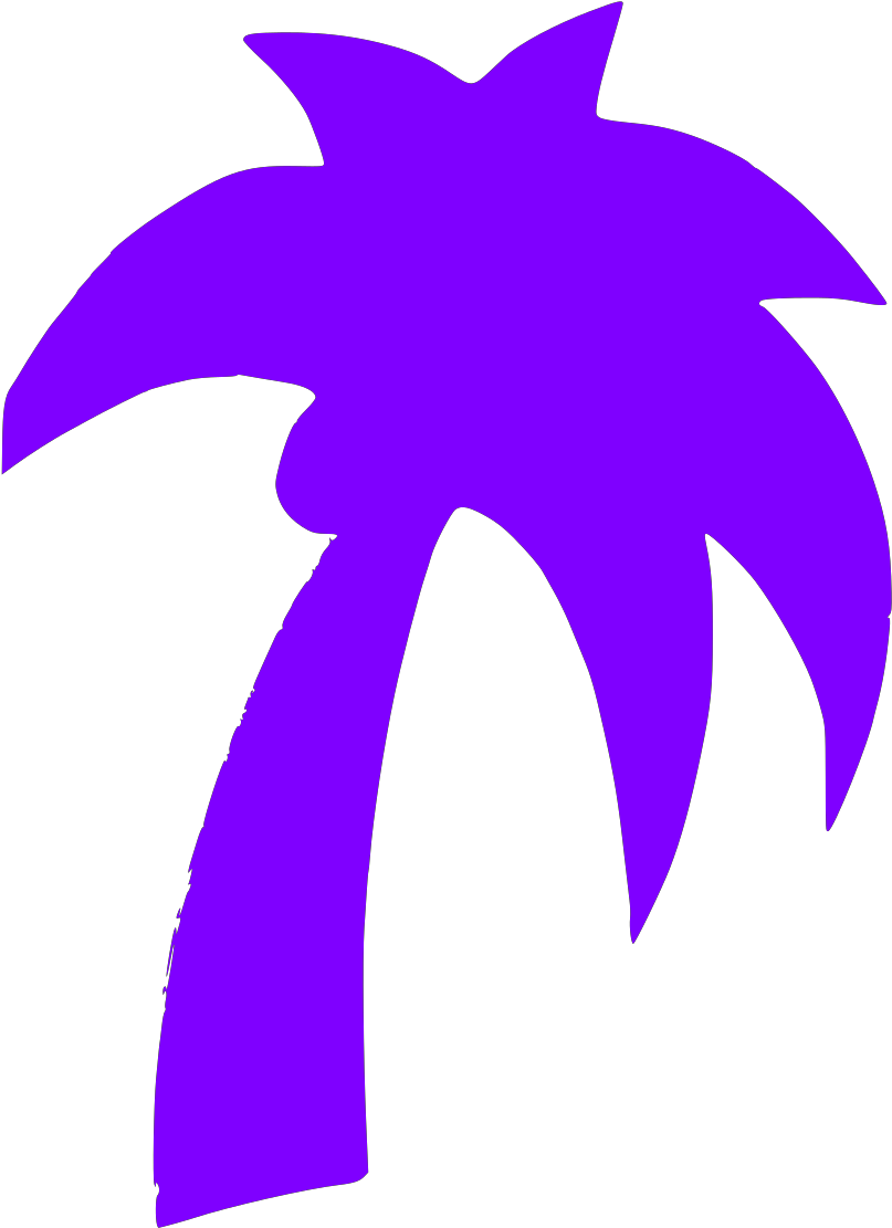 Green Palm Tree Silhouette .png Transparent PNG | Pngstation