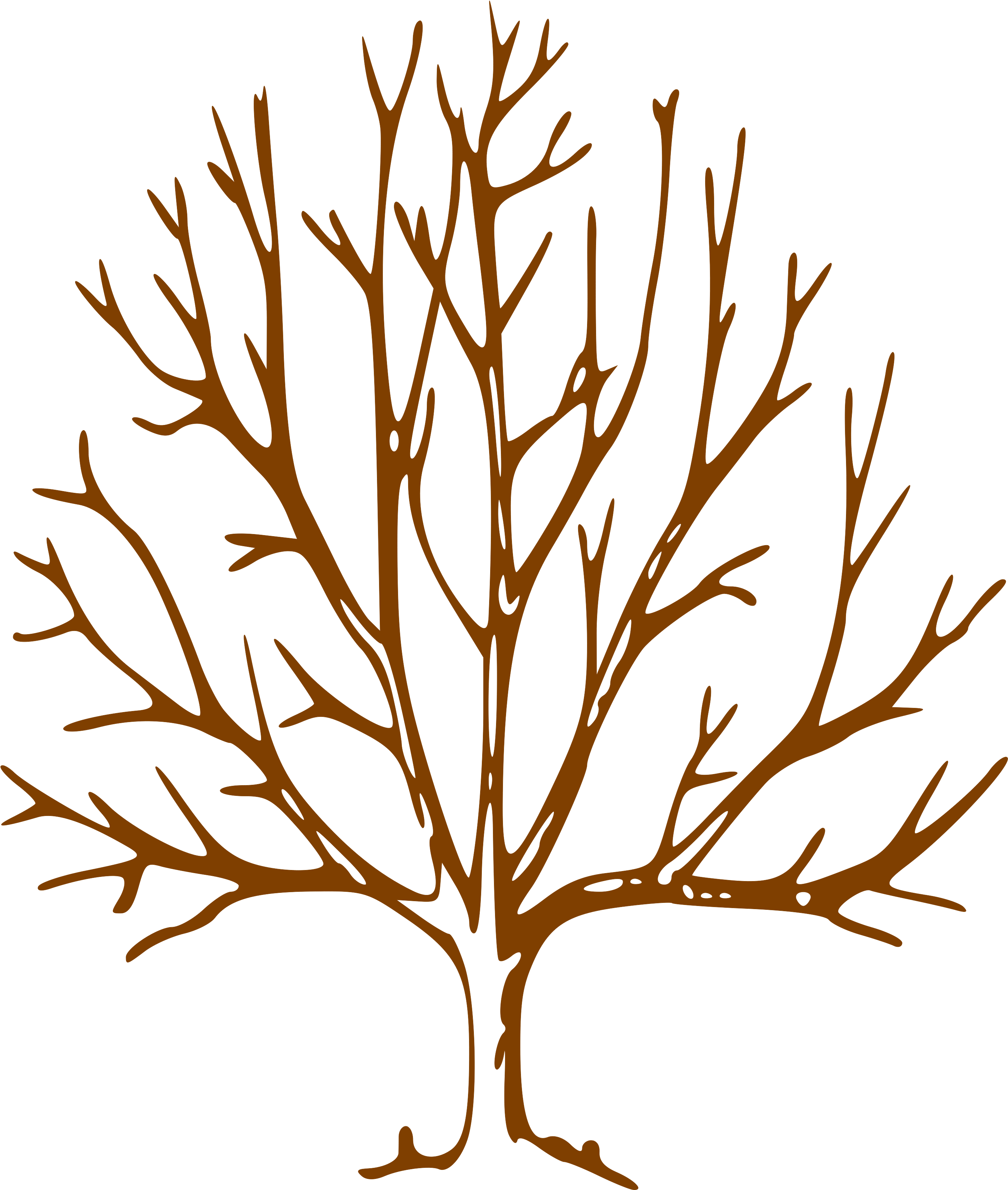 Simple Bare Tree  Image Info Transparent PNG | Pngstation