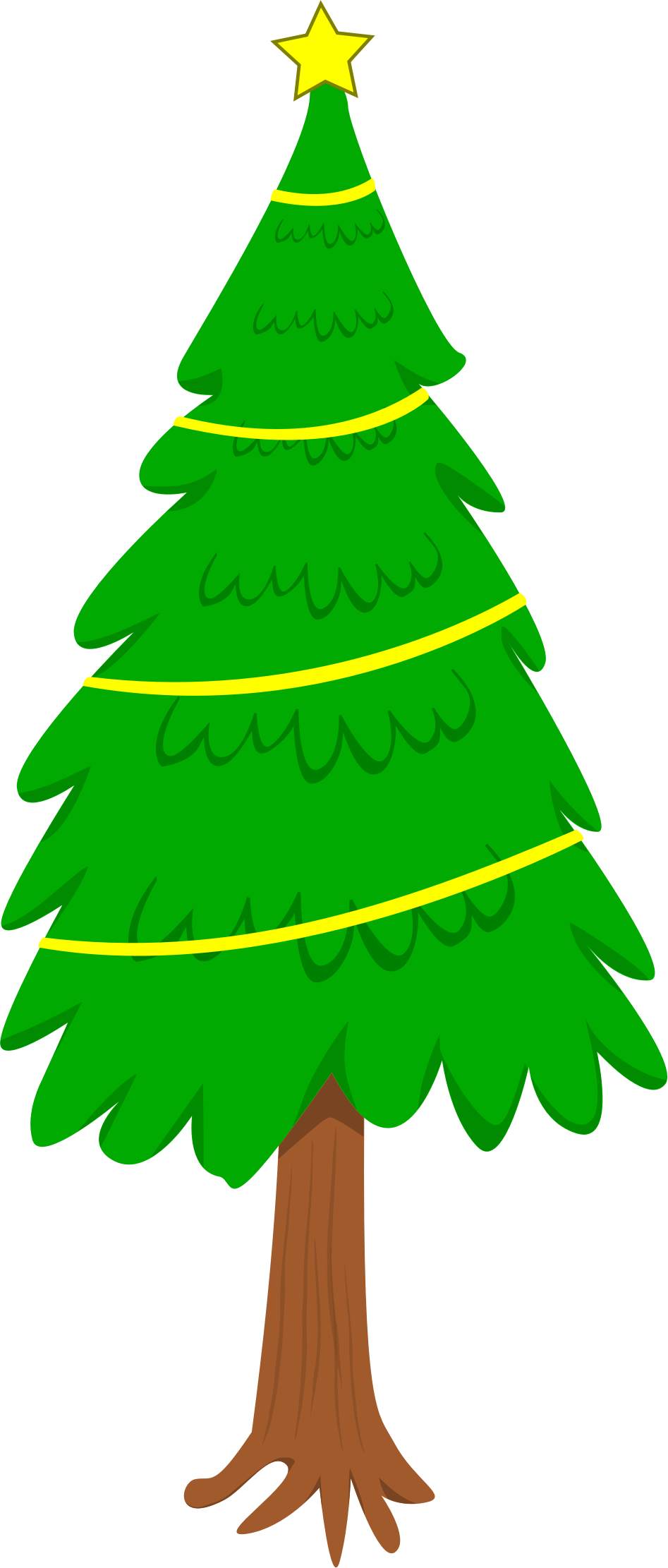 Transparent Christmas Tree Illustration Png Transparent PNG | Pngstation