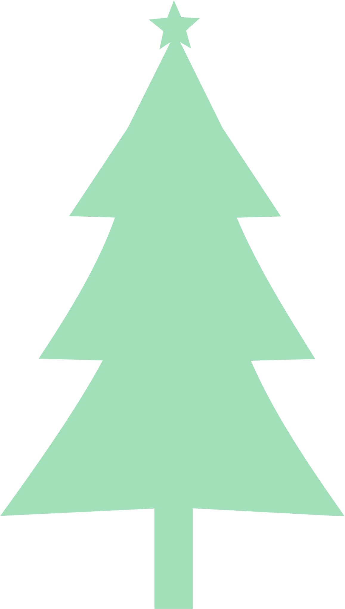 Christmas Tree Silhouette Transparent PNG | Pngstation