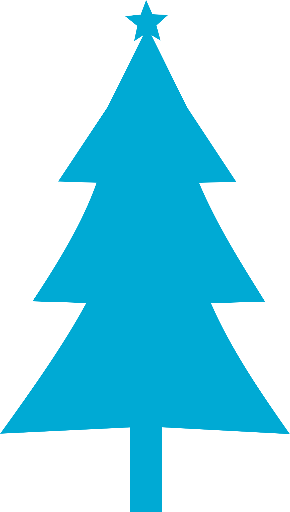 Christmas Tree Silhouette Png Freeuse Transparent PNG | Pngstation