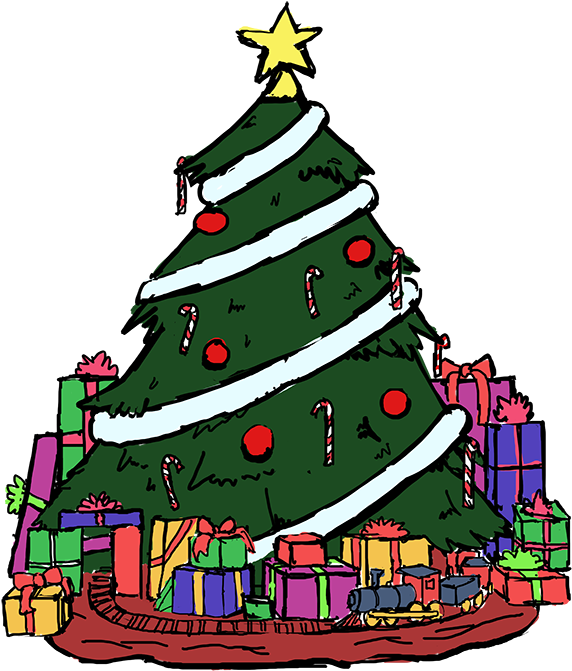 Christmas Tree transparant.png Transparent PNG | Pngstation